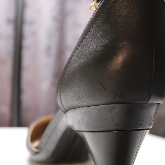 Pashion Women’s Convertible Heels & Flats Size 9 Black 2-in-1 Versatile Shoes - Picture 8 of 13